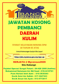 Berikut merupakan maklumat iklan kerja kosong yang ditawarkan. Jawatan Kosong Di Kulim Kedah 2020
