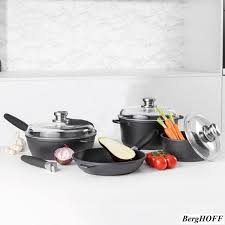 Kitchen cabinets may seem like that doesnt mean you are manufactured in right material for example spending on top. Berghoff Eurocast Non Stick 7 Piece Cookware Set Costco Uk