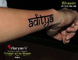 Hey, are you looking for a stylish free fire names & nicknames for your profile? Design Tattoo Artists Aditya Name Tattoo