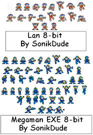 Custom Edited Megaman Battle Network Customs Lan Megaman Exe Mega Man Nes Style The Spriters Resource The resolution of png image is 572x596 and classified to megaman sprite ,number 10. lan megaman exe mega man nes style