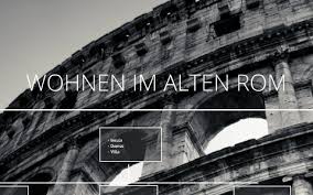 Derzeit 35 freie mietwohnungen in ganz rom. Wohnen Im Alten Rom By Lena Bocker