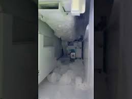 I have to use the blow dryer to thaw it out weekly. Samsung French Door Refrigerator Ice Machine Freezes Over Samsung Cites Policy To Not Help Youtube