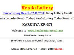4 kerala lottery weekly schedule detail Kerala Lottery Result Today Karunya Kr 371 Today Lottery Result Live Now Oneindia News