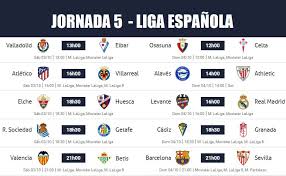 Has llegado a la edición de espn deportes. Horario De La Liga Espanola Para Hoy