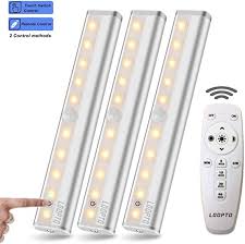 Ldopto Wireless Under Counter Lighting 3 Pack With Remote Control Led Under Cabinet Lighting In 2020 Under Counter Lighting Under Cabinet Lighting Cabinet Lighting