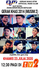 Anda yang nak tengok, boleh tengok melalui tv, secara streaming melalui aplikasi rtm mobile (download di google play / apps store). Gerak Khas Rtm Official Fans Club Makluman Kepada Anda Semua Peminat Setia Dan Penonton Setia Drama Bersiri Melayu Kepolisan Gerak Khas Di Tv2 Sukacitanya Ingin Dimaklumkan Bahawasanya Drama Bersiri Melayu