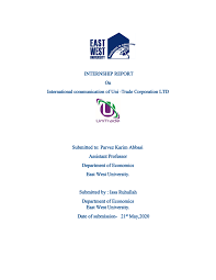 Postpone in submission of internship report will. Pdf Internship Report