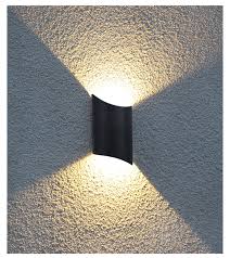 High Bright Warm White Cool Black Outdoor Wall Lamp Ip65 Waterproof Integration Led Stair Wall Porch Garden Sconces Wall Light Outdoor Wall Lamps Aliexpress