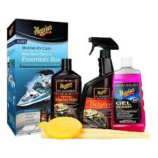 Meguiar S M6385 Marine Rv Care New Boat Owner S Essentials Box Kit 1 Pack Walmart Com In 2020 Boat Cleaning Rv Care Meguiars