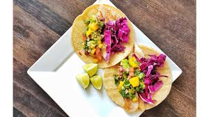 Squeeze any remaining lime juice over each taco for some added citrus! Fish Tacos With Mango And Avocado Salsa