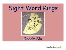 The fry word list contains the 1,000 most used words in writing and reading. 6th Grade Sight Words Worksheets Teaching Resources Tpt