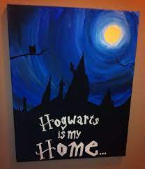 Diy diamond painting drill mosaic diamond painting cross stitch harry potter full square /round castle diamond embroidery home decoration. Stacy Dean Stacydeanqwi Ideias Para Telas Pintura Faca Voce Mesmo Arte Para Quarto
