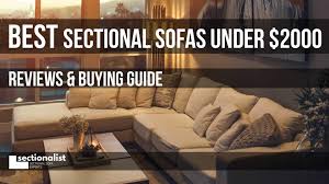 We researched the best options to help you find the perfect one for your living space. Best Sectional Sofas Under 2000 Reviews Buying Guide Sectionalist
