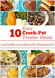 Easy crock pot recipes 2021 by david pierce paperback target from target.scene7.com slow cooker soups are great recipes for beginners! 10 Easy Crock Pot Freezer Meals Crock Pot Ladies