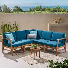 For home decor and inspiration, visit www.jossandmain.com today. Joss Main Antonia Teak Patio Sectional With Cushions Reviews Wayfair
