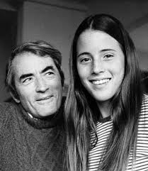 Gregory Peck and his daughter, Cecilia, c. late 1960s/early 1970s. “Of all  the children in the whole world who must have wished they could have  Gregory Peck as a father, he