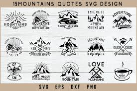 Download Mountain Svg Bundle Mountain Svg Mountain Clipart Cut File