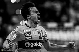 Patrick Groetzki Im Spiel Frisch Auf Goeppingen Rhein Neckar Loewen Handball Frisch Auf Goppingen Handballspieler