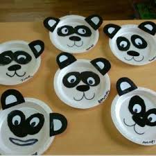 Panda Bear Craft Idea For Kids Crafts And Worksheets For Preschool Toddler And Kindergarten Bear Crafts Panda Bear Crafts Winter Crafts For Kids