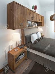 Give your bedroom a refresh. Head Of The Bed With Pillows And Bedside Tables Above The Bed Stock Photo Picture And Royalty Free Image Image 60566389
