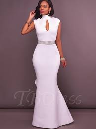 Tbdress Tbdress Open Back White Falbala Womens Maxi Dress Adorewe Com Womens Maxi Dresses Maxi Dress Fashion Dress Party