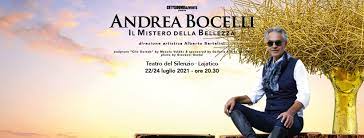 Have you heard any rumors about the new album? Andrea Bocelli Concert The Mistery Of Beauty Teatro Del Silenzio Lajatico Terre Di Pisa