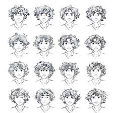 Pin By Neviyah On Things I Need To Practice Drawing In 2020 Curly Hair Drawing Boy Hair Drawing How To Draw Hair