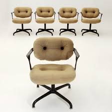 Set Of 5 Model 2328 Office Chairs From The Seventies By Andrew Morrison Bruce Hannah For Knoll International In 2020 Chair Office Chair Eames Lounge Chair