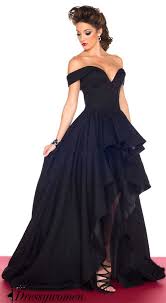 Black Prom Dress 2016 Off The Shoulder Long Prom Dresses High Low Prom Dress Evening Dress Vestidos De Noche Vestidos Vestidos De Baile Largos
