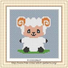 Counted cross stitch free patterns baby. Baby Sheep Baby Animals Free And Easy Printable Cross Stitch Pattern Cross Stitch Counted Cross Stitch Patterns Free Sheep Cross Stitch
