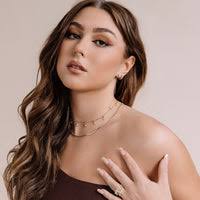 Thea Gold Disc Chain