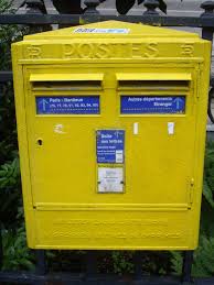 Mail Box In Paris France Antique Mailbox Mailbox Letter Box
