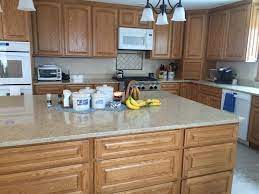Kitchen Counter Ideas With Oak Cabinets Trendy Kitchen Backsplash Oak Cabinets Outdoor Kitchen Countertops