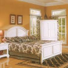 Could your bedrooms use a refresh? Cottage Traditions White Queen Panel Bed American Woodcrafters
