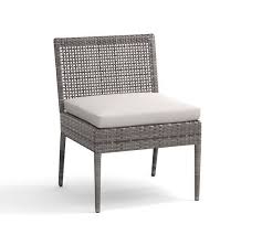 Cammeray Dining Chair Slipcover Arm Side Chair Sunbrella Black Slipcovers For Chairs Wicker Dining Armchair Outdoor Furniture Cushions