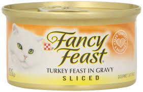 Fancy Feast Cat Food Sliced Turkey Feast In Gravy 3 Oz Special Cat Product Just For You See It Now Cat Fo Fancy Feast Cat Food Tender Beef Wet Cat Food