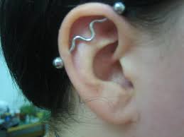Piercing Star Industrial Piercing Piercings Industrial Piercings Na Orelha Piercing Na Orelha
