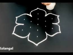How To Draw Simple Muggulu Designs Easy 7x4 Dots Rangoli Simple Kolam Designs Images home curated collections photos vectors offset imagescategories. mycrafts com