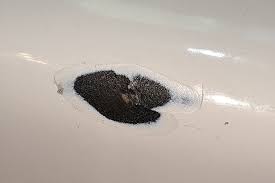 It's fairly common for homeowners to try it themselves and then call a pro after a few months when their tub starts peeling and chipping. Can I Repair A Chip In My Cast Iron Tub S Enamel Finish On The Sidewall Home Improvement Stack Exchange