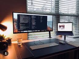Pin By Tech Mobile Mobile Technology On Design Future Home Home Office Setup Home Office Design Room Setup
