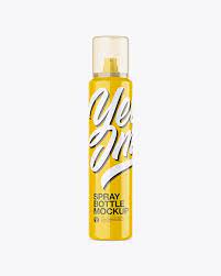 Download Glossy Spray Bottle With Transparent Cap Mockup In Bottle Mockups On Yellow Images Object Mockups Bottle Mockup Mockup Free Psd Free Psd Mockups Templates
