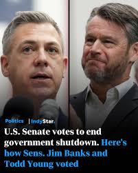 An end to the government shutdown would restore full funding for Hoosiers 