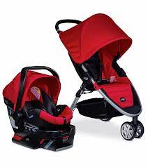 Britax B Agile 3 B Safe 35 Travel System Red Britax B Agile Baby Car Seats Baby Strollers