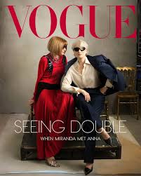 ICÓNICO Anna Wintour y Meryl Streep adornan la portada de Vogue.
