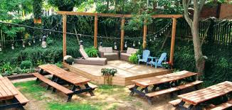 Lock Street Brewery S Backyard Beer Garden Backyard Beer Garden Beer Garden Design Beer Garden Ideas
