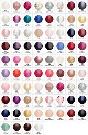 56 unmistakable gelish nail colour chart