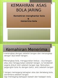Kemahiran bola keranjang * disertai oleh tiga pemain sepasukan. Kemahiran Asas Bola Jaring
