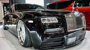4K)NIZO-LOW ROLLS ROYCE WRAITH VIPSTYLE ニゾロー ロールスロイス レイス カスタム - OSAKA AUTO  MESSE 2020 - YouTube