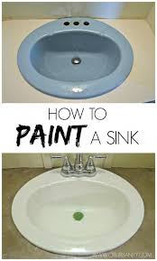 Its Not Secret That I Love Painting Things Here Are 24 Amazing Things I Had No Idea You Could Paint Painting A Sink Diy Remodel Home Repair