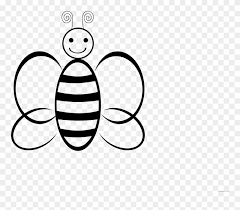 Black and yellow bee illustration, bumblebee cartoon honey bee , honey bee drawing transparent background png clipart. Clipart Bee Black And White Honey Bee Png Download 1344559 Pinclipart